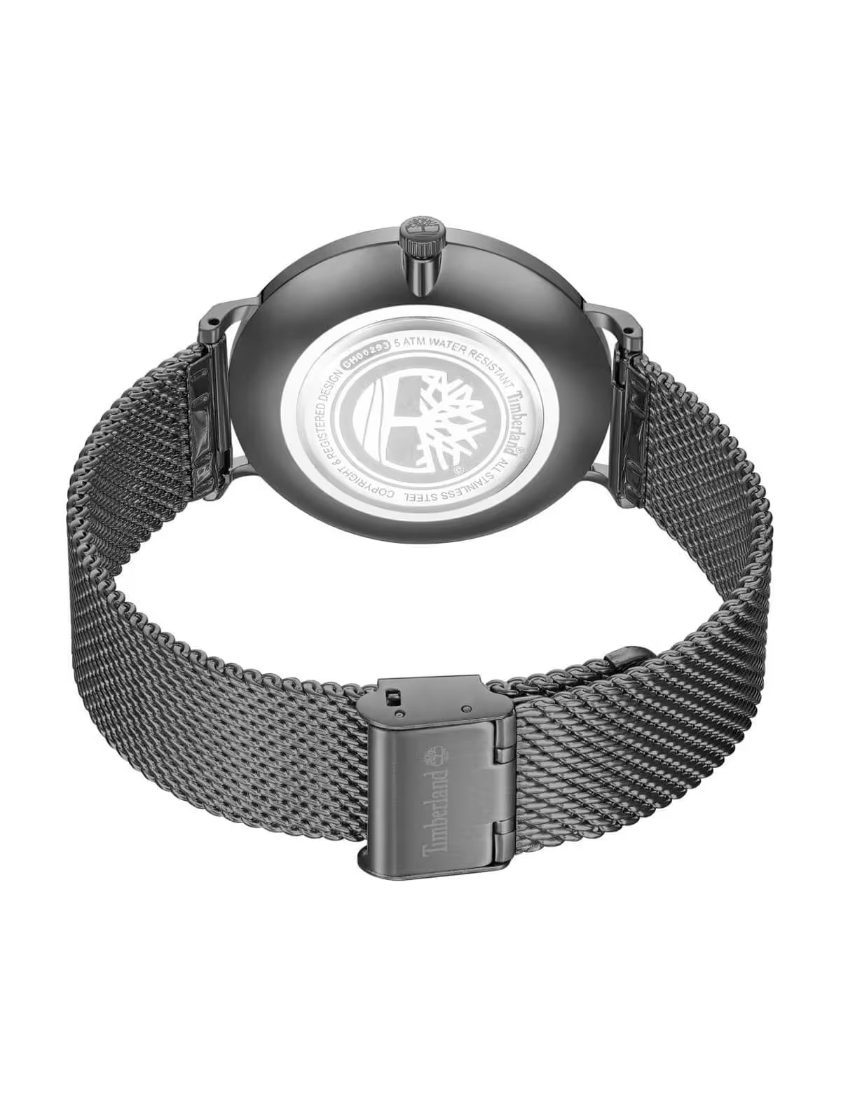 Blue Dial Gunmetal Mesh Bracelet Watch