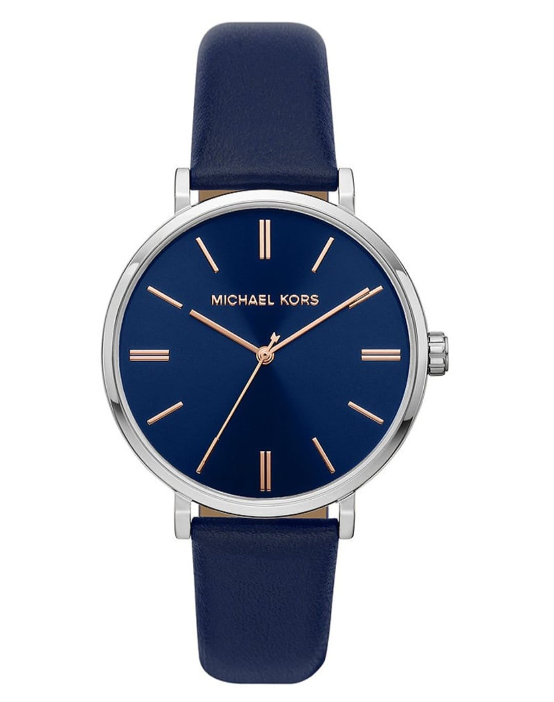 Pyper Blue Leather Watch