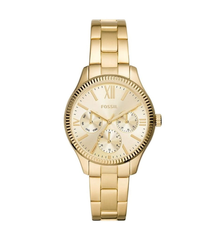 Scarlette Multifunction Gold Bracelet Watch