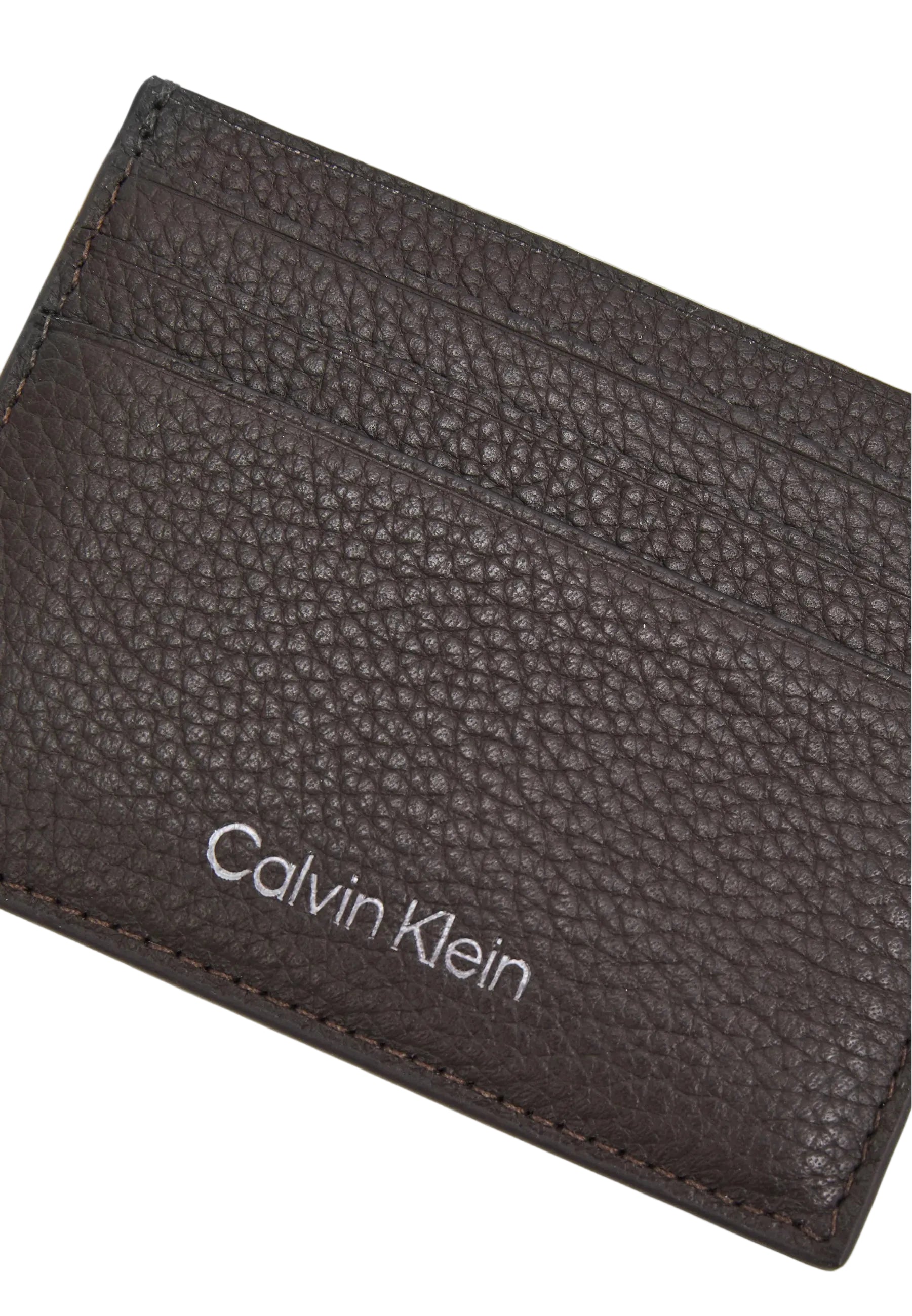 Calvin klein card holder Brown