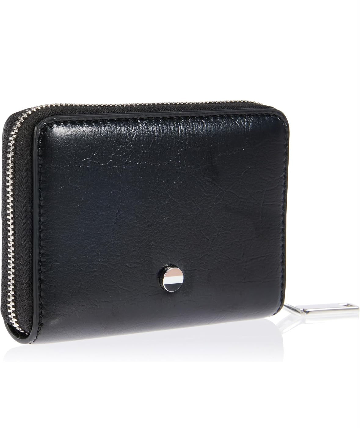 Pebbled Zip Around Wallet