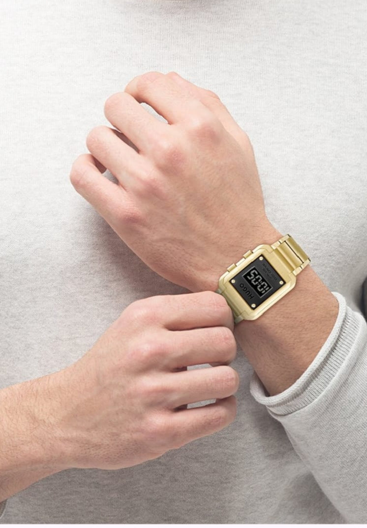 Hugo Watch gold