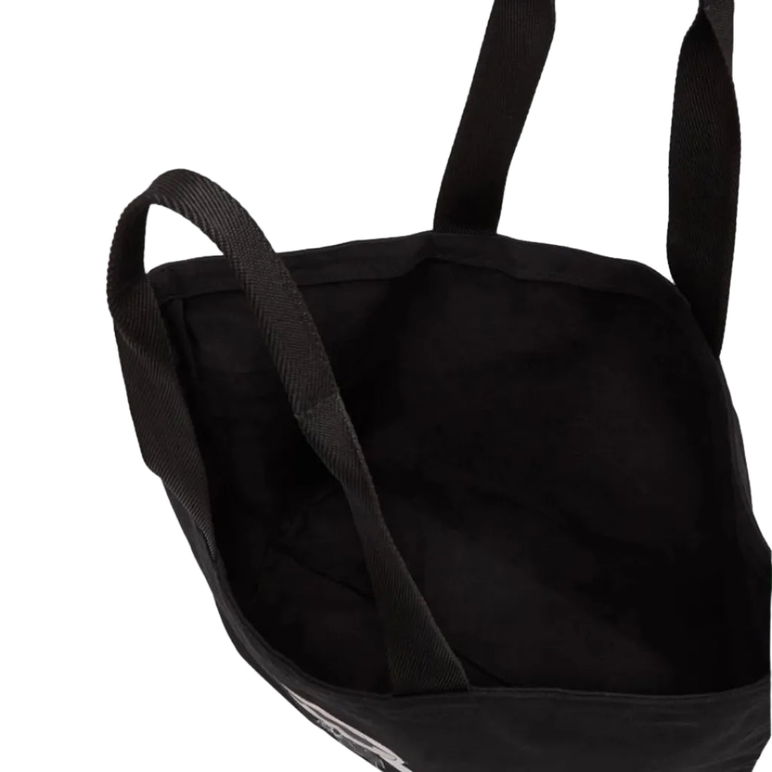 K/Skuare Large Black Shopper Tote Bag