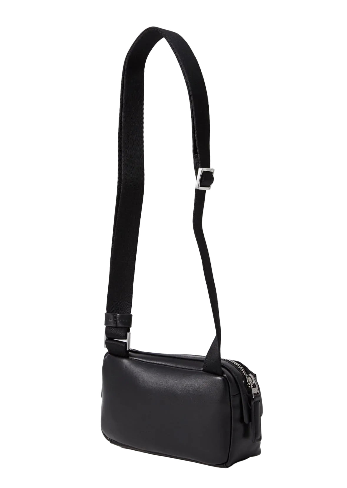 Essential Logo Crossbody Bag – Black