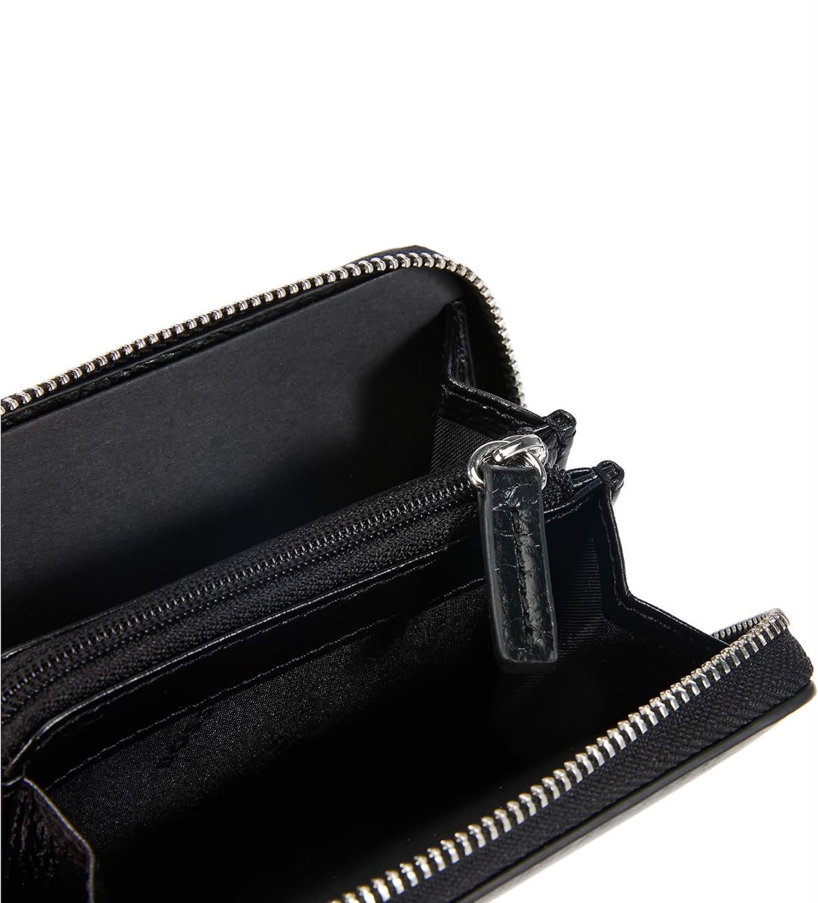 Pebbled Zip Around Wallet