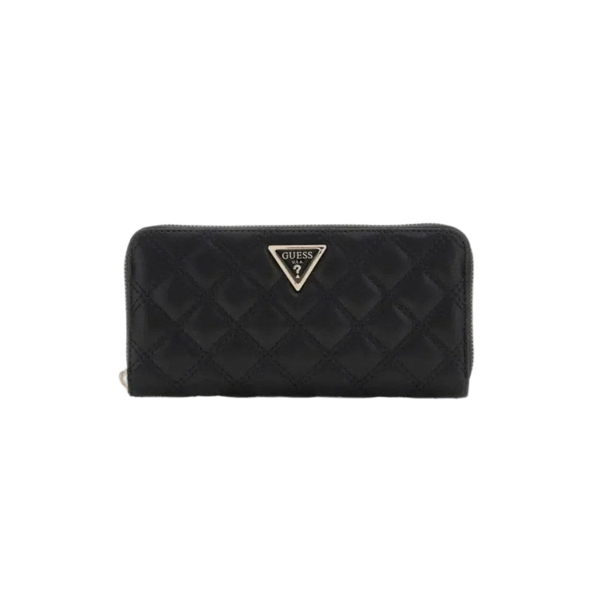Quilted Zip Around Wallet