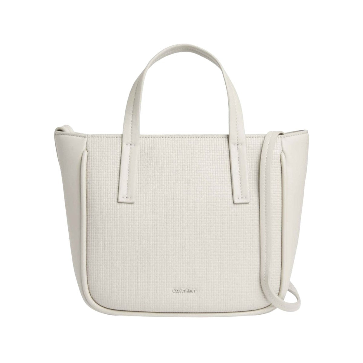 Textured Offwhite Tote/crossbody Bag
