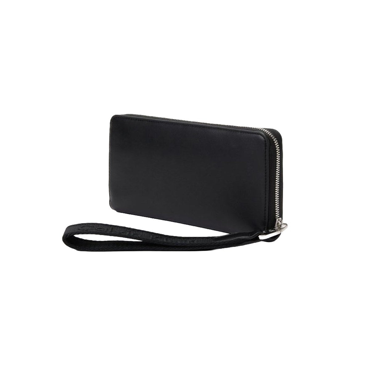 Wristlet Zip Around Travel Wallet - Black