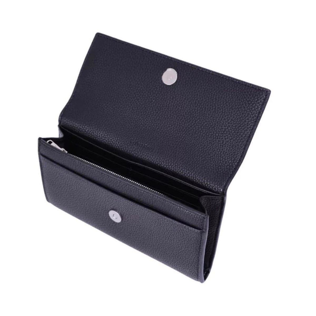 Monogram Pebble Long Wallet - Black