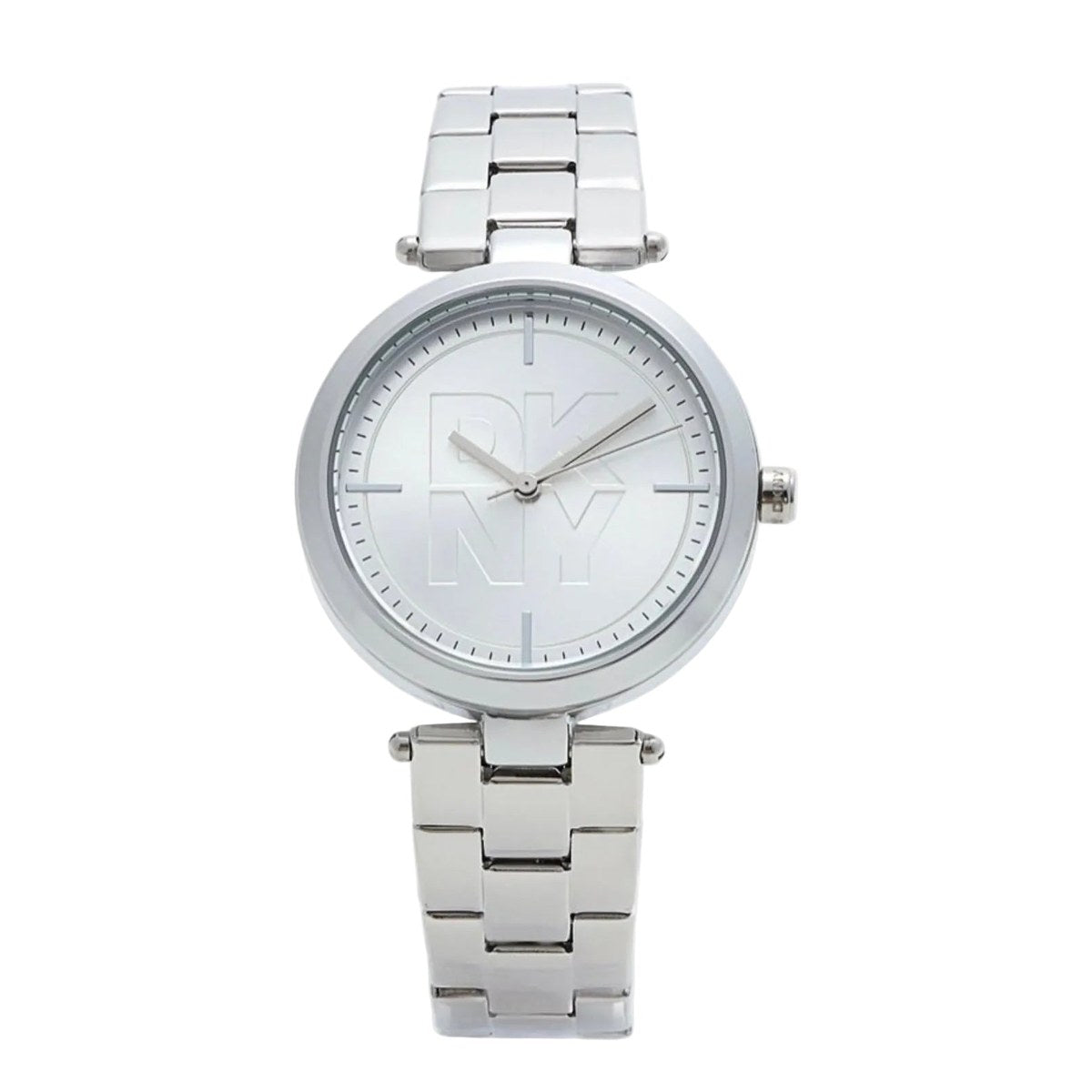 Silver Logo Dial Bracelet Watch