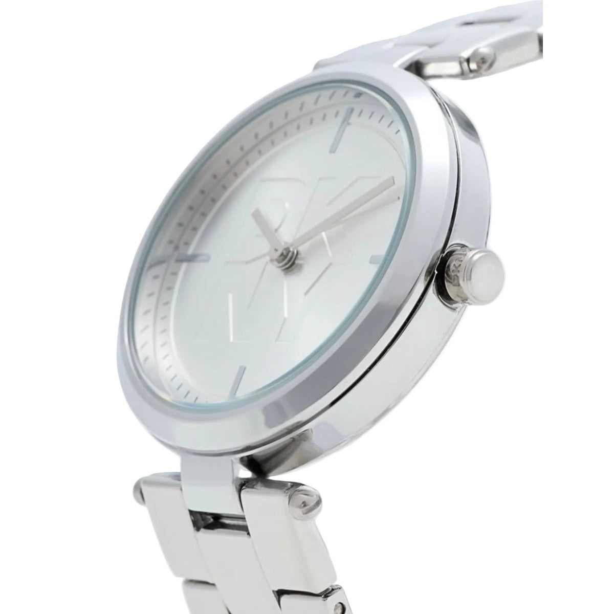 Silver Logo Dial Bracelet Watch