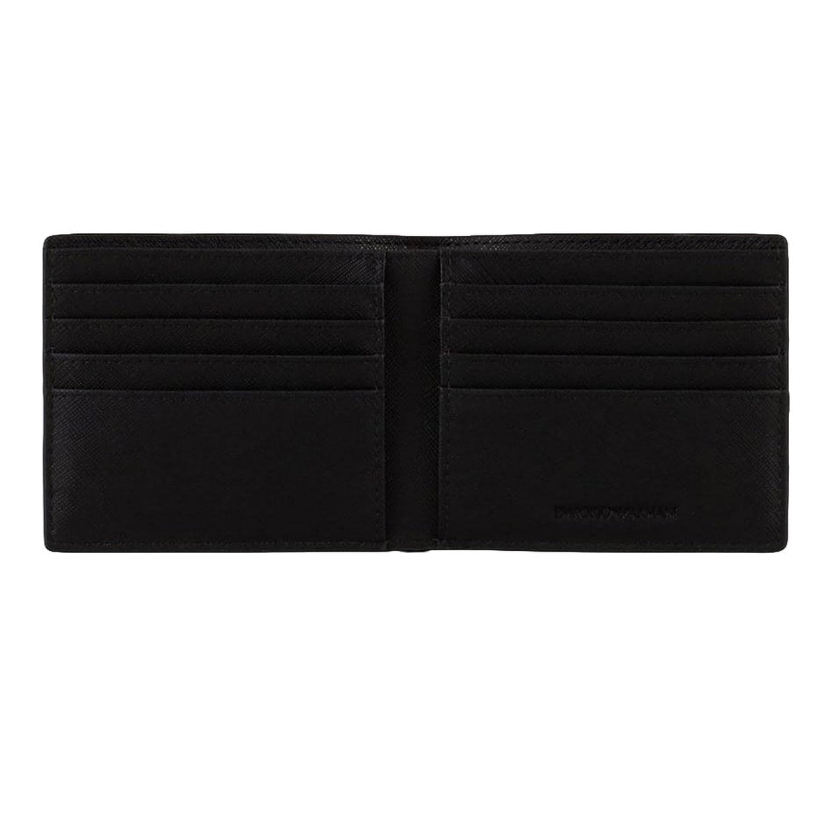 Signature Logo Bifold Wallet – Black