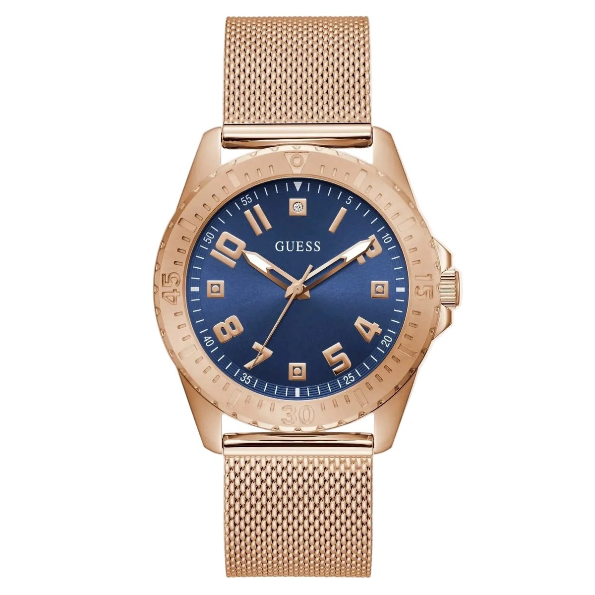 Carlie Rose Gold Mesh Bracelet Watch