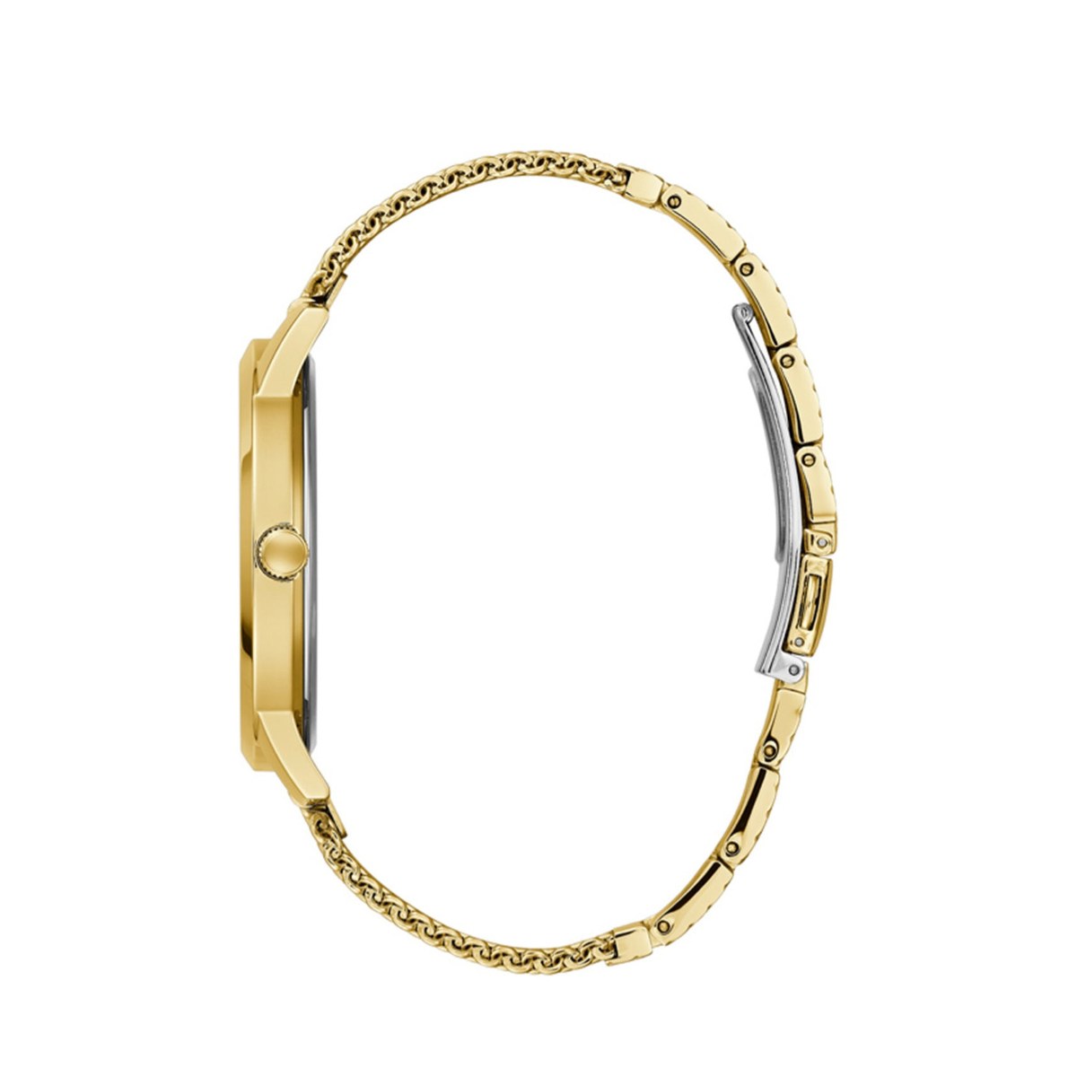 Gold Mesh Roman Numeral Watch