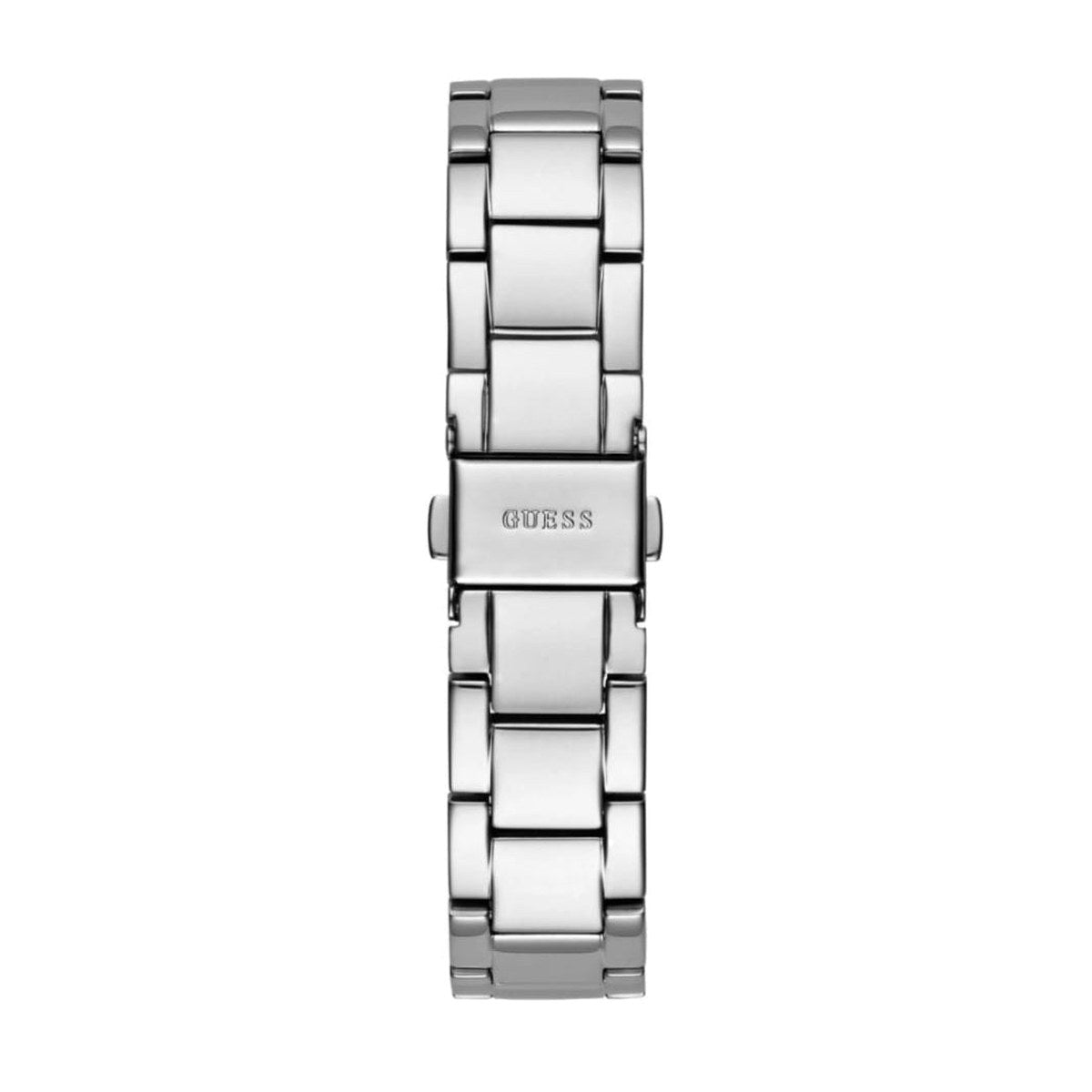 Crystal Silver-Tone Stainless Steel Watch