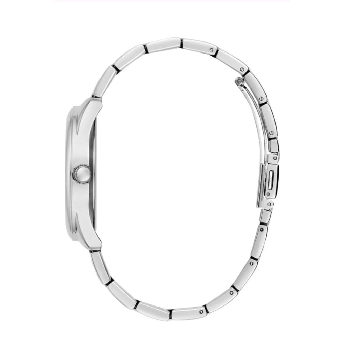 Logo Silver-Tone Stainless Steel Watch