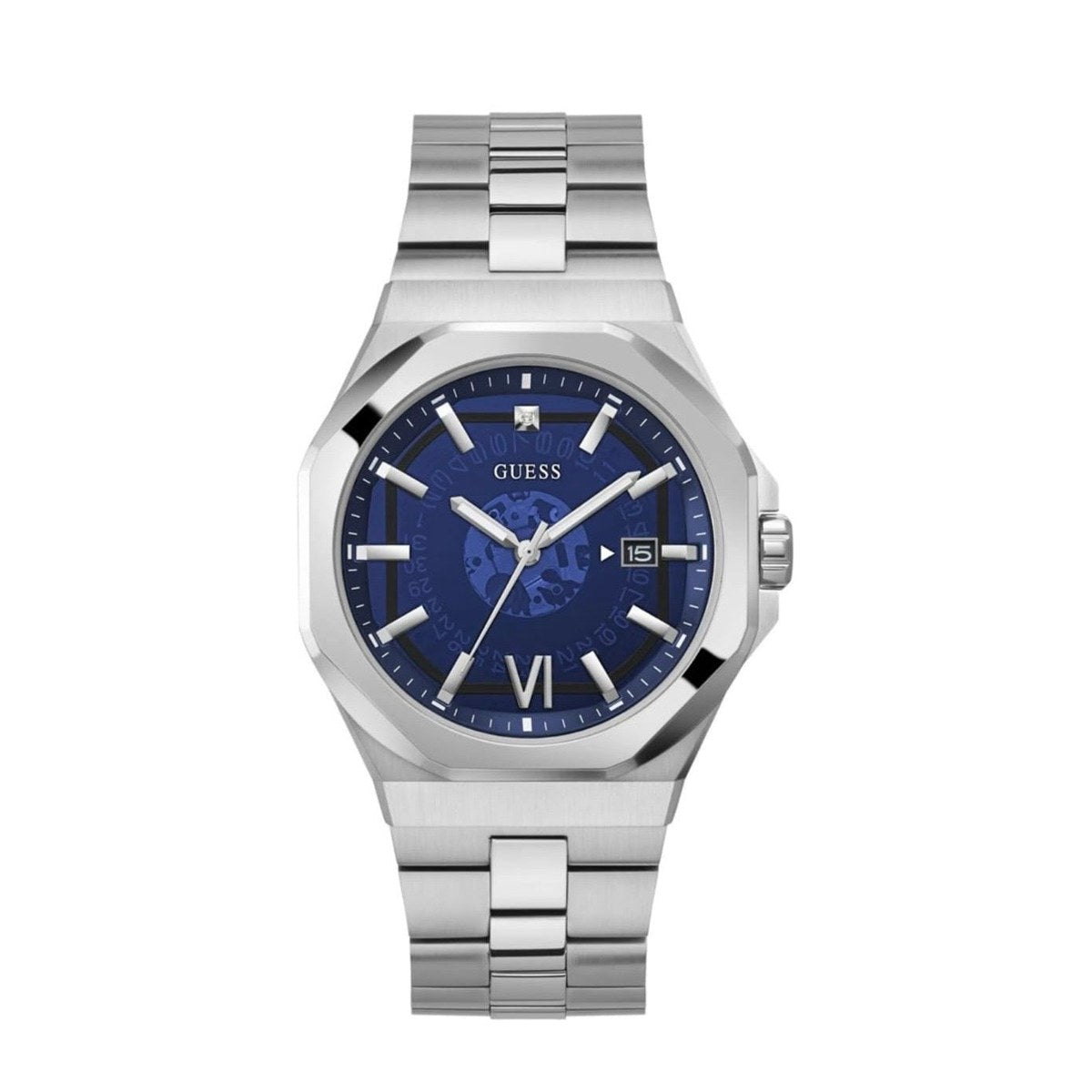 Legacy Silver-Tone Stainless Steel Watch