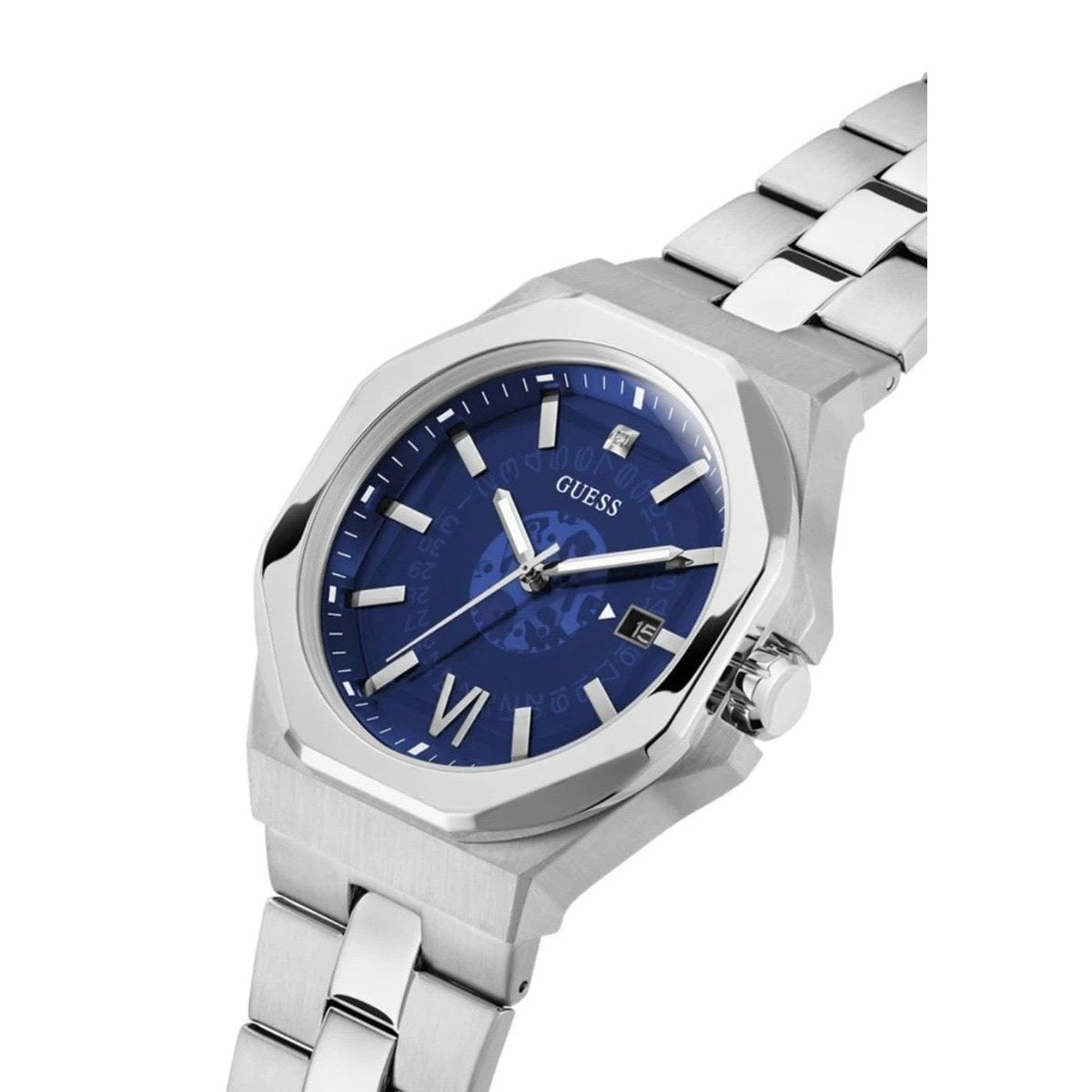 Legacy Silver-Tone Stainless Steel Watch