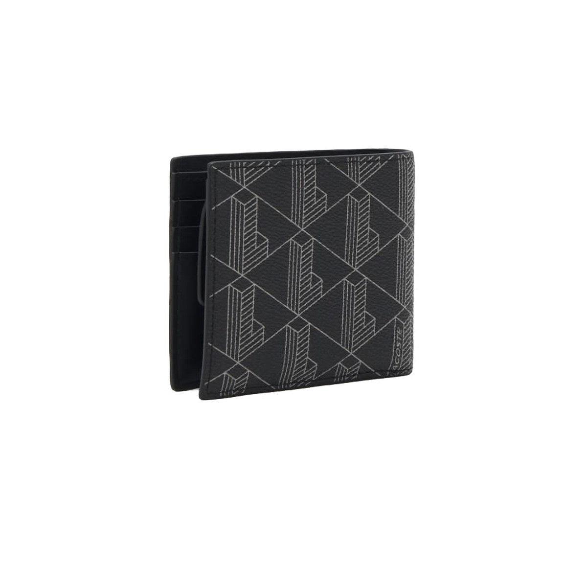 Monogram Bifold Wallet Gift Set – Black&Grey