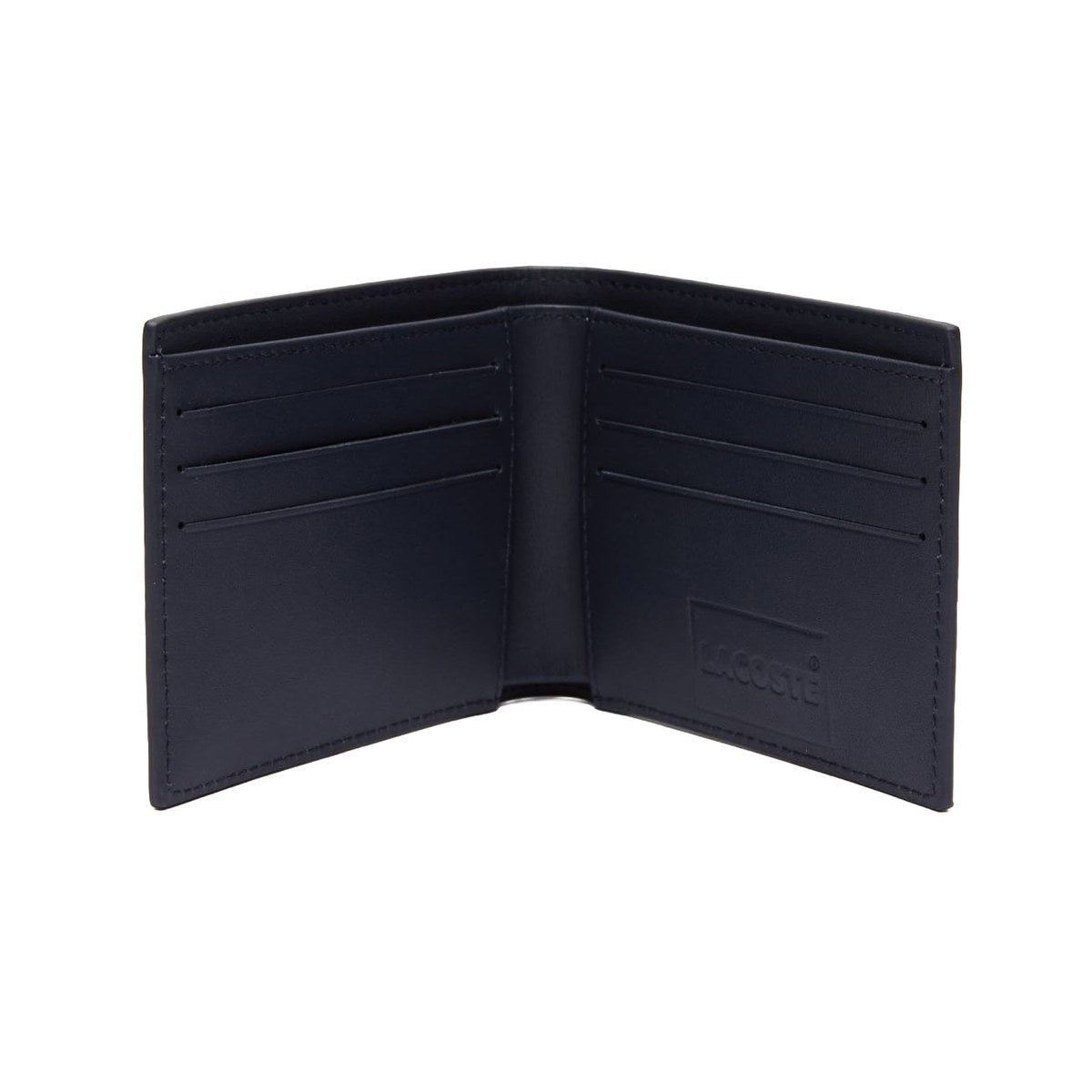 Logo Stripe Bifold Wallet – Navy