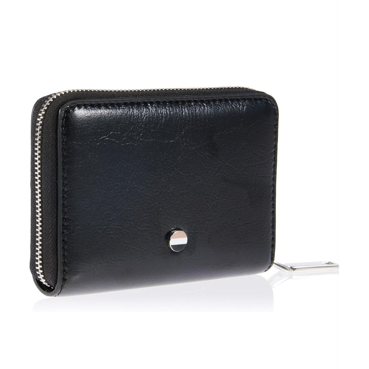 Pebbled Zip Around Wallet