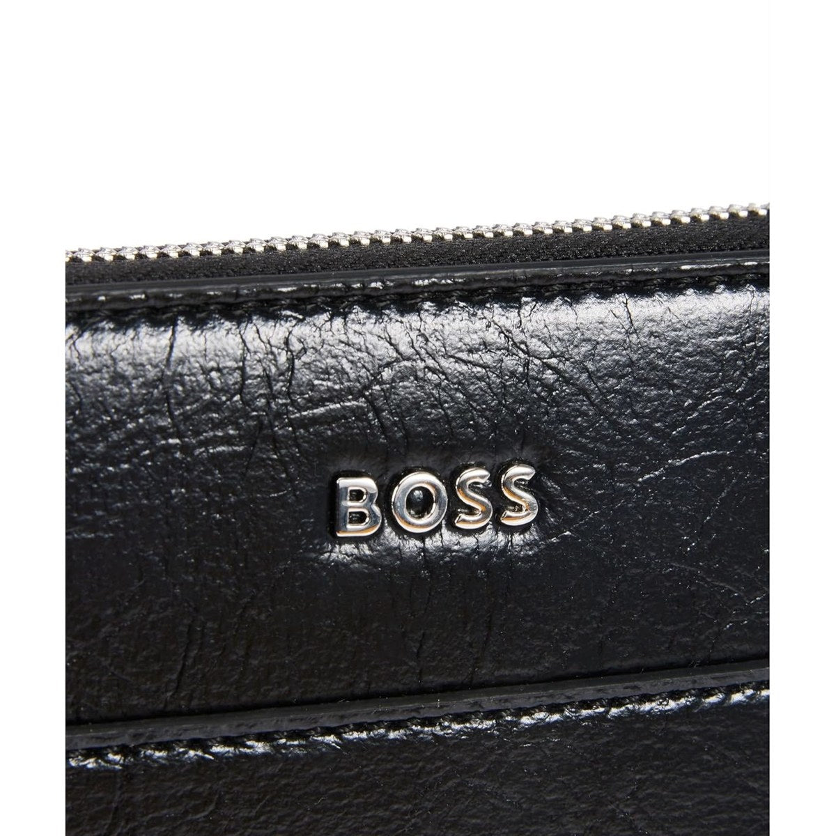 Pebbled Zip Around Wallet