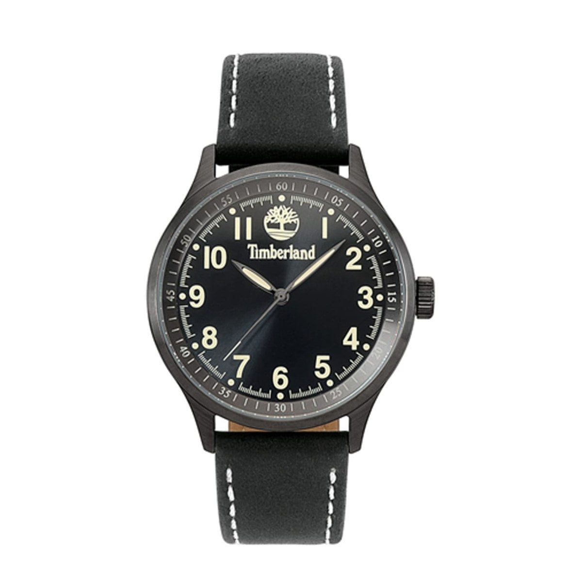 Black Leather Classic Watch