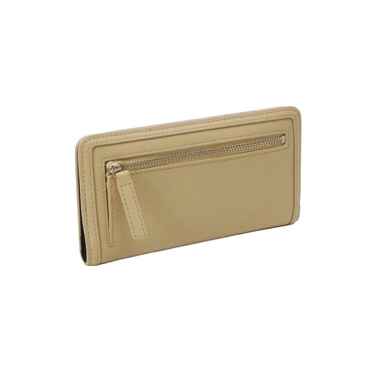Classic Flap Wallet – Beige