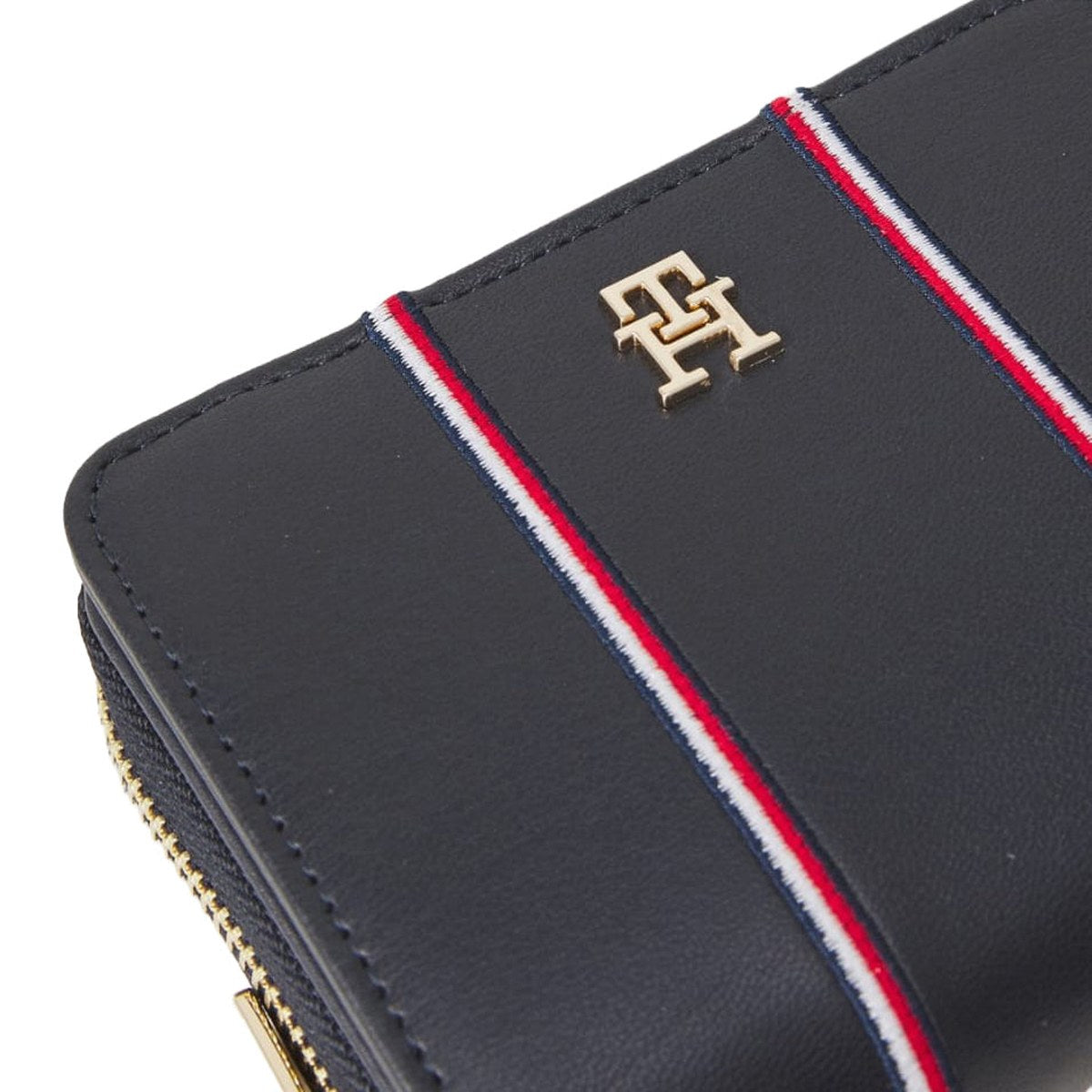 Compact Zip Wallet – Navy
