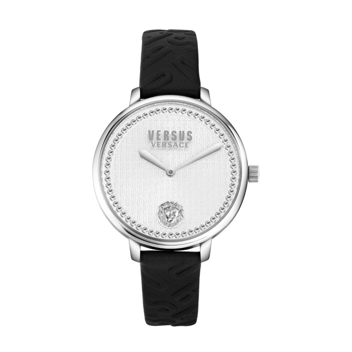 Soho Black leather Watch