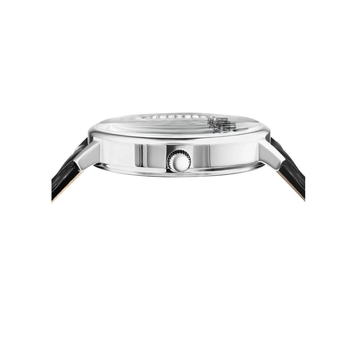 Soho Black leather Watch