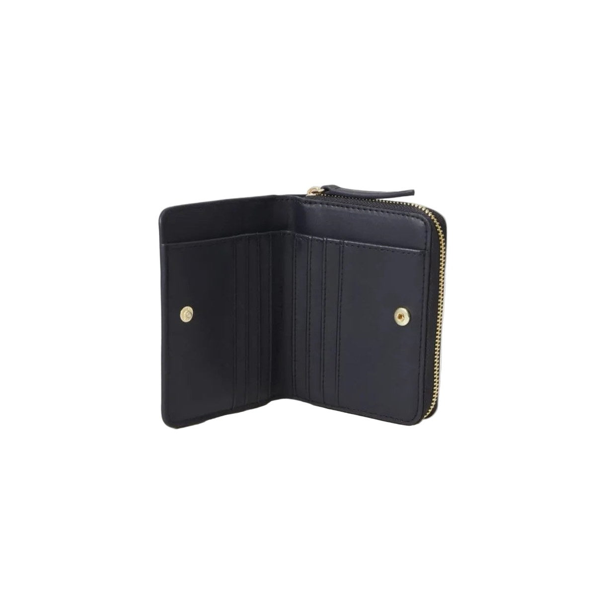 Monogram Zip-Around Wallet – Navy