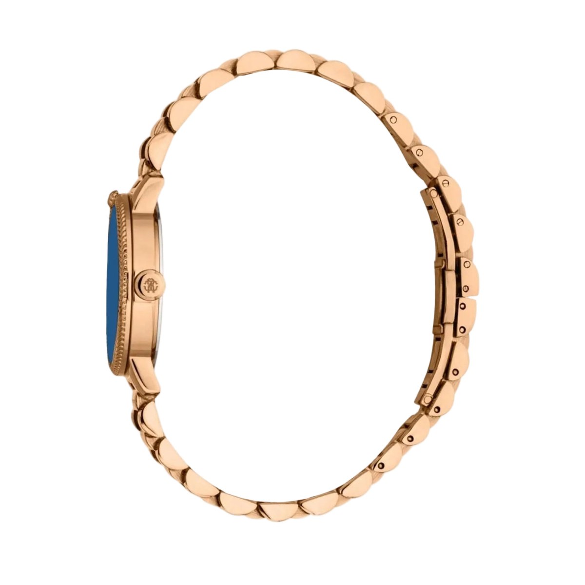 Blue Dial Rose Gold Watch
