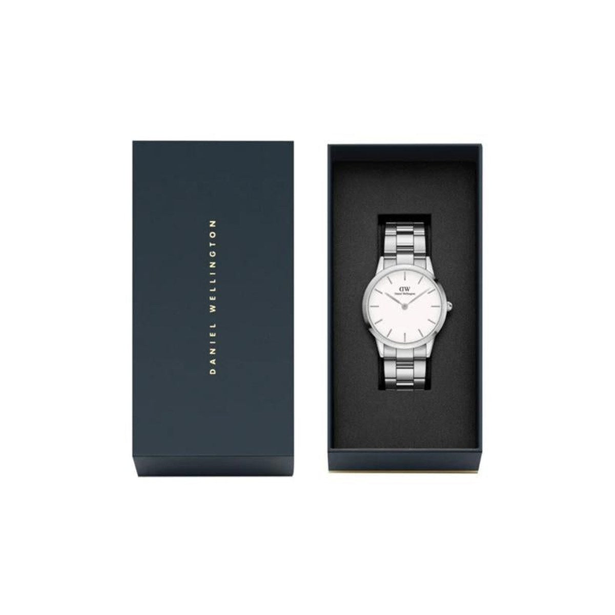 Petite Silver White Dial Watch