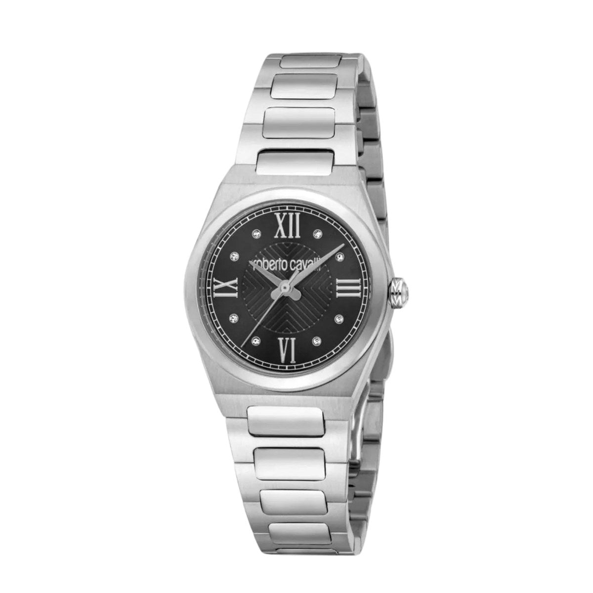 Roman Black Dial Watch