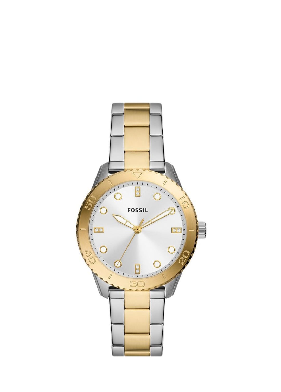 Fossil Watch Silver and gold #4