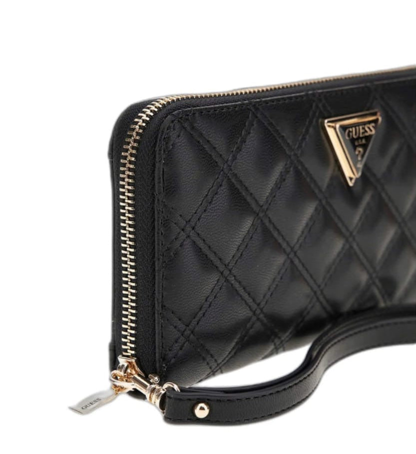 Quilted Zip Around Wallet
