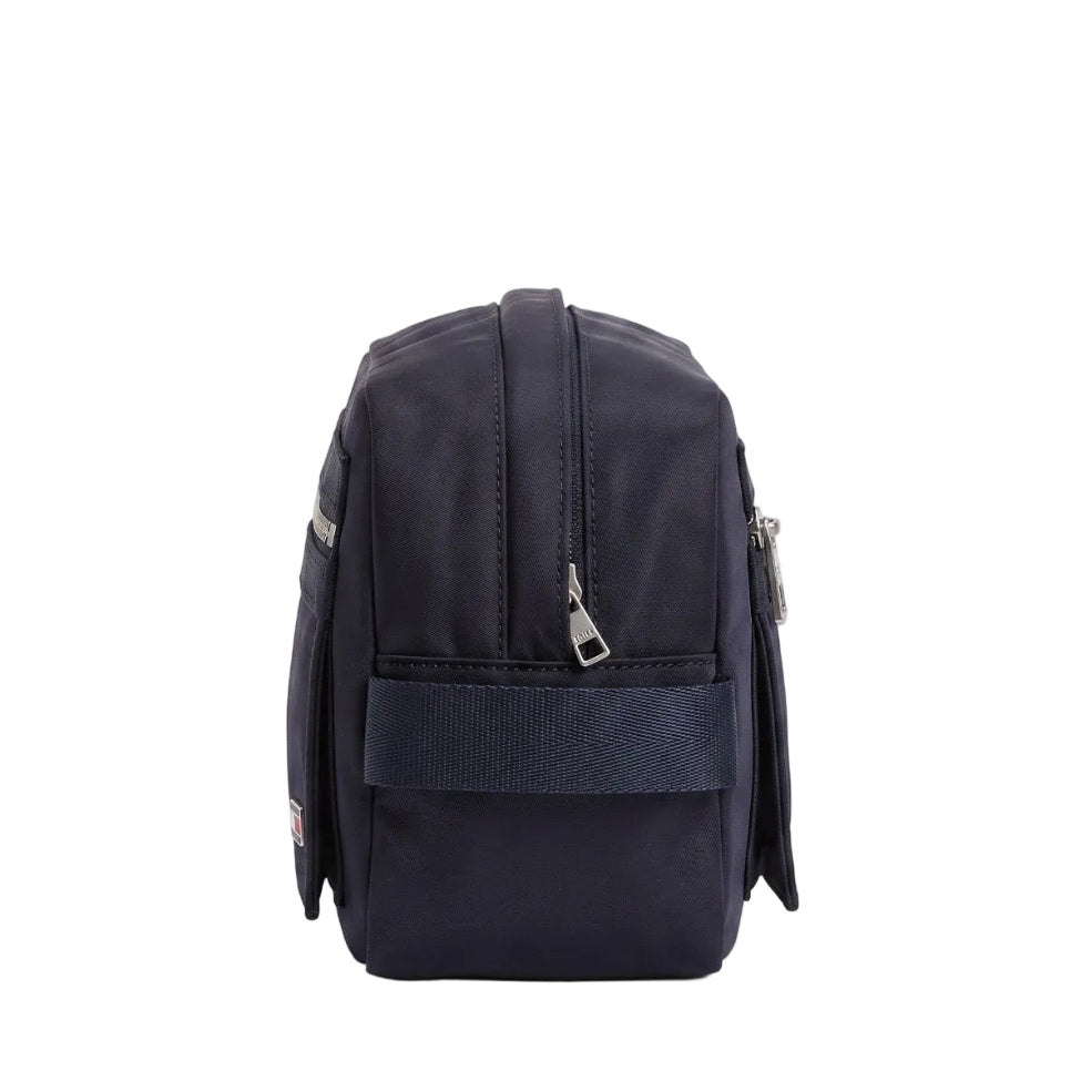 Enamel Flag Travel Washbag – Navy