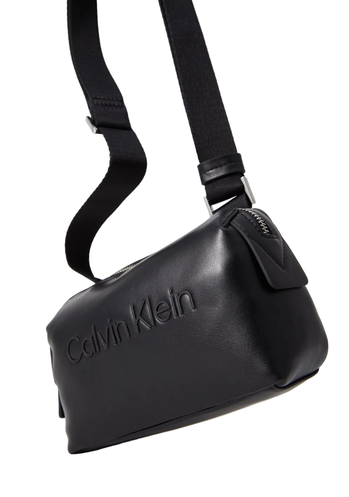 Essential Logo Crossbody Bag – Black