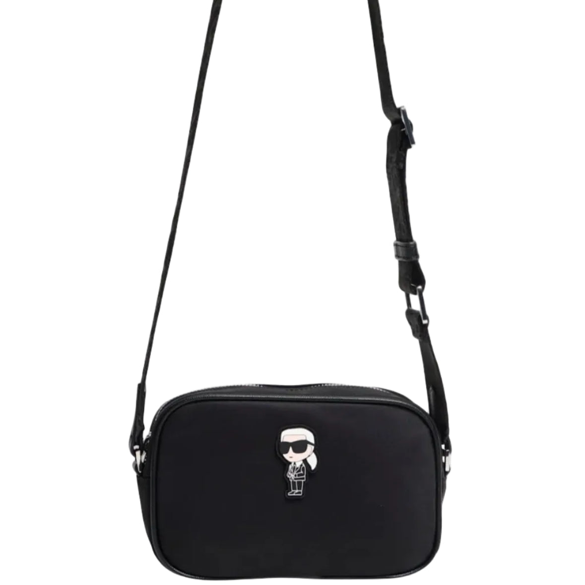 Ikonik Black Crossbody Bag