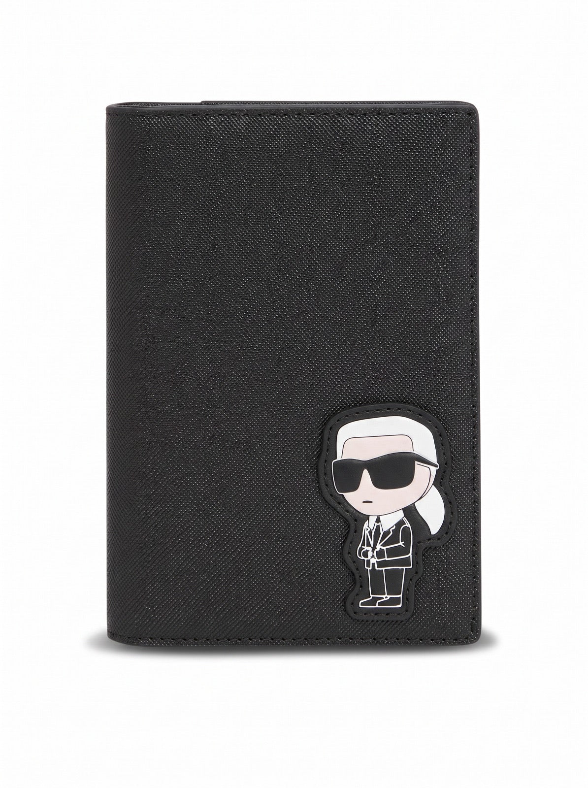 Ikon Nylon Passport Holder – Black