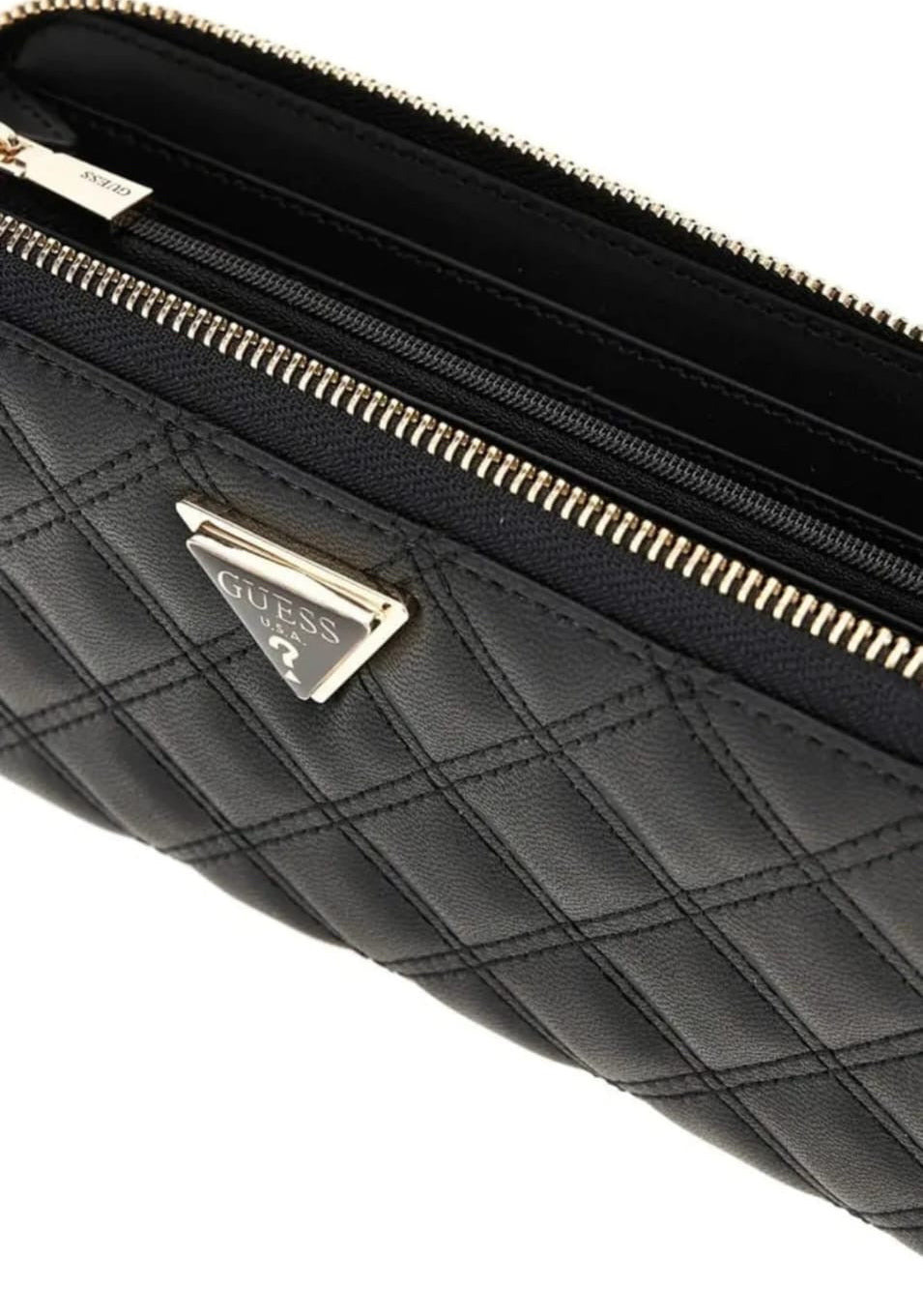 Quilted Zip Around Wallet