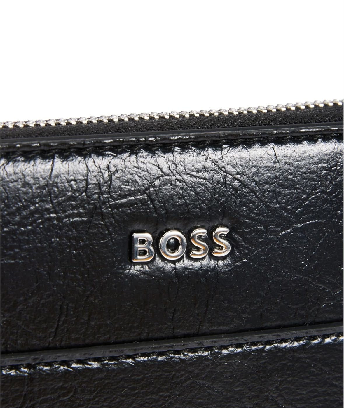 Pebbled Zip Around Wallet