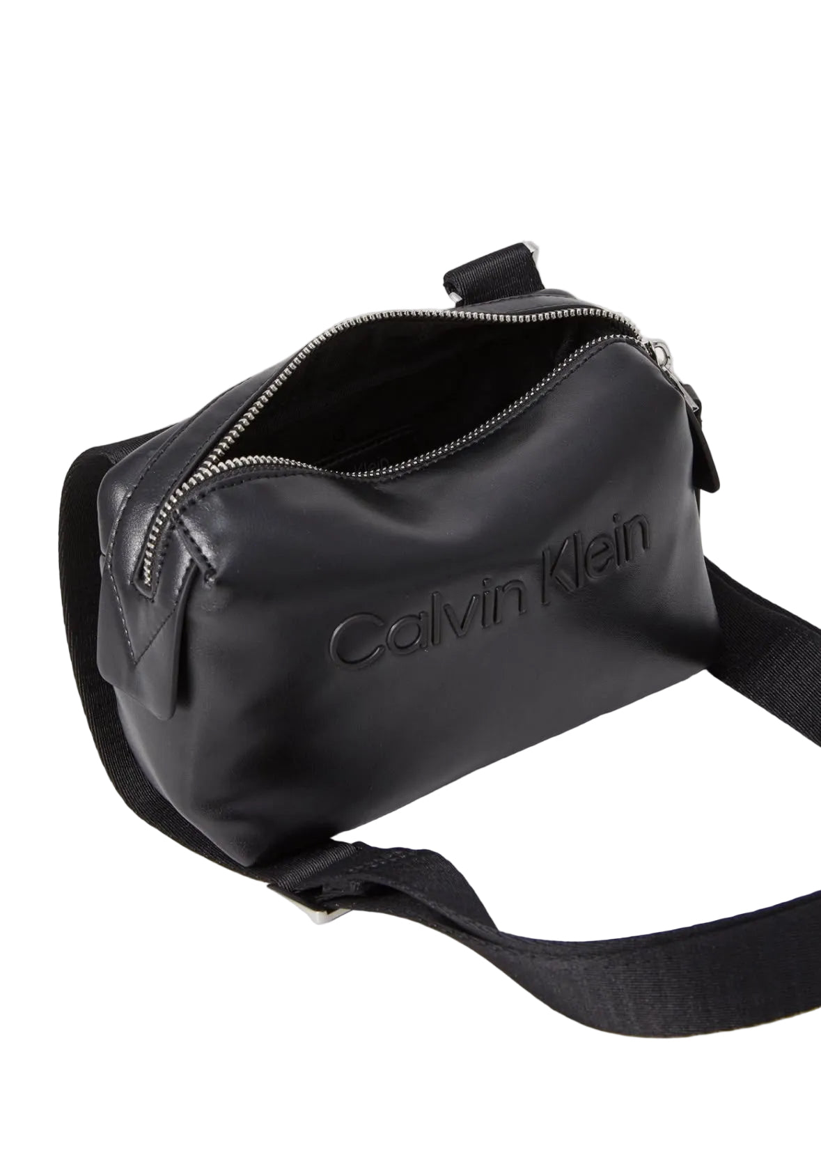 Essential Logo Crossbody Bag – Black