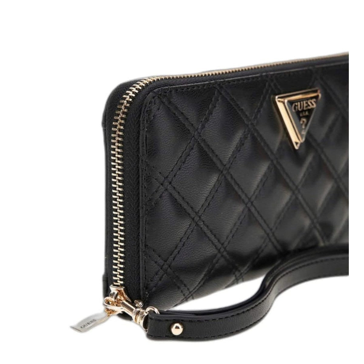 Quilted Zip Around Wallet