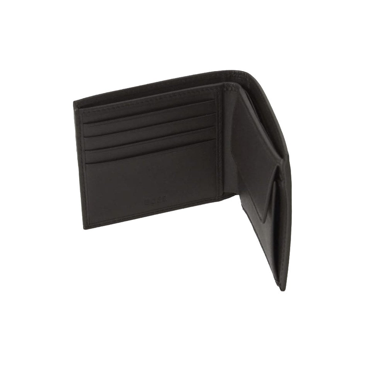 Smooth Leather Bifold Wallet – Dark Brown
