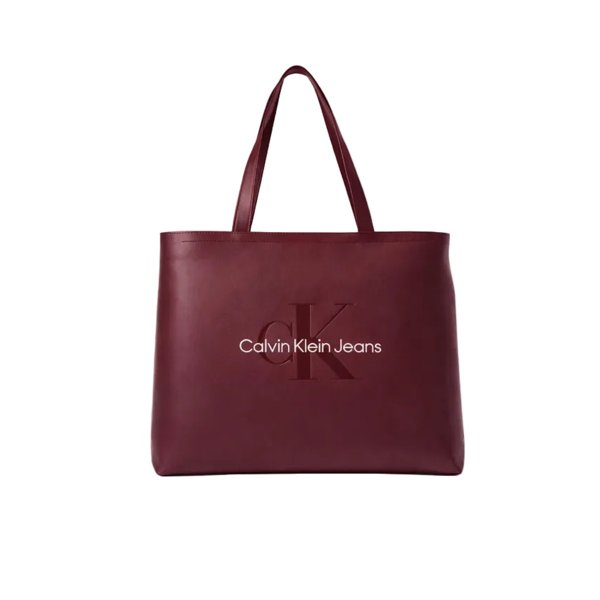Monogram Logo Shopper Tote Bag