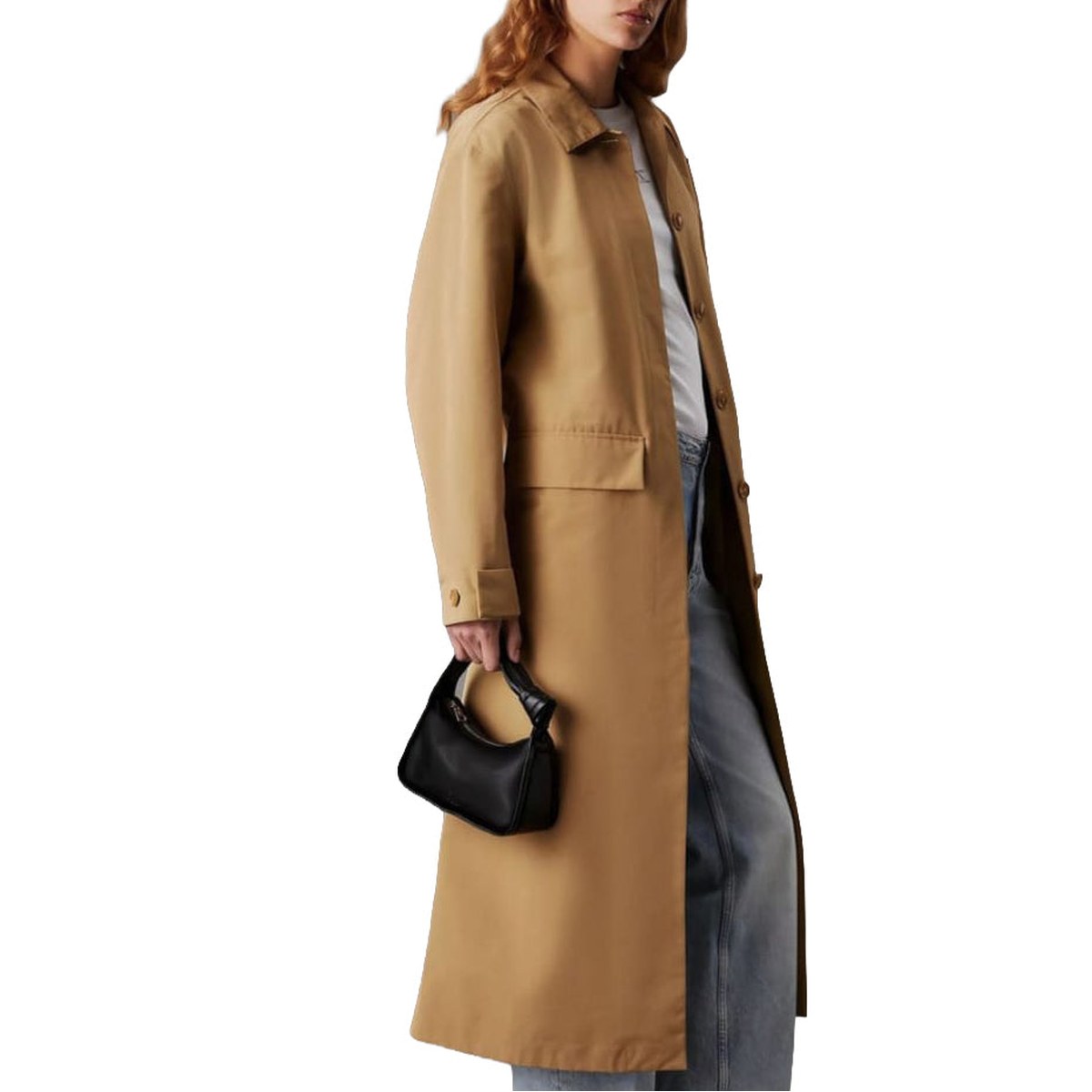 Knotted Handle Shoulder Bag