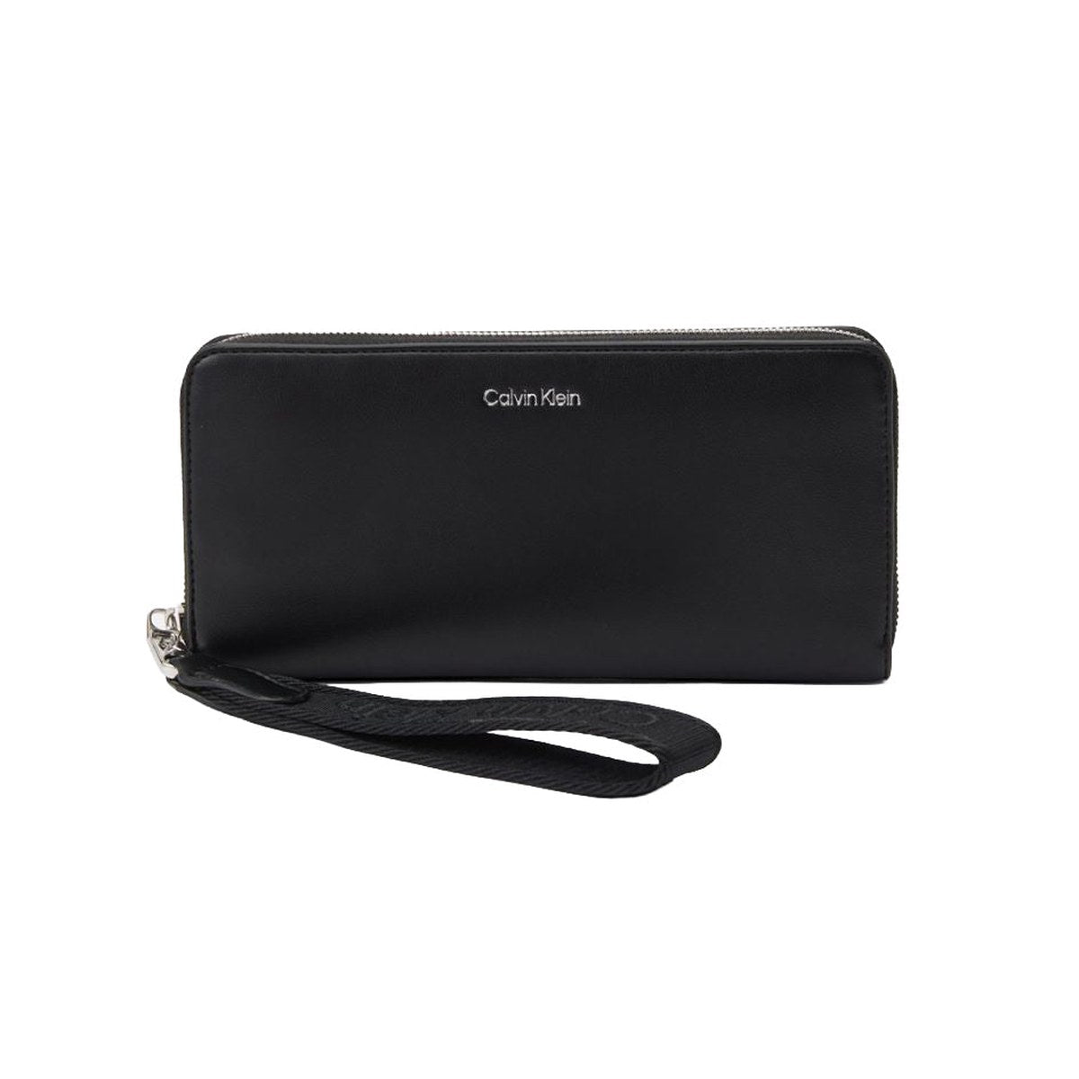 Wristlet Zip Around Travel Wallet - Black