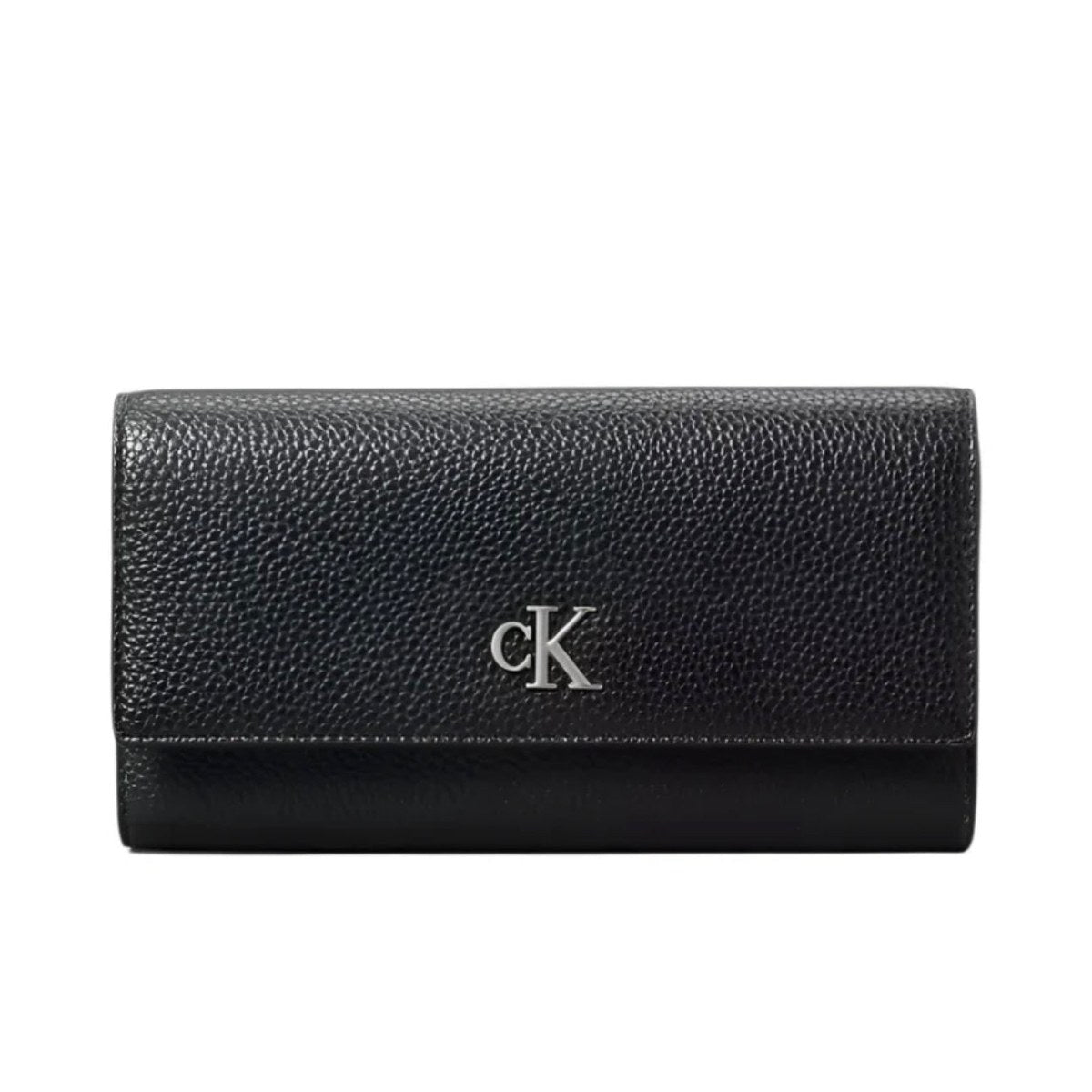 Monogram Pebble Long Wallet - Black